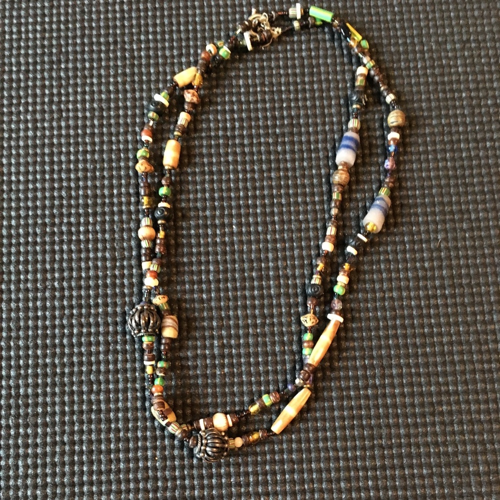 double stranded necklace